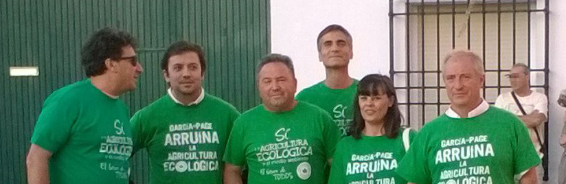 García-Page se compromete a reunirse con la Plataforma para la Defensa de la Agricultura Ecológica